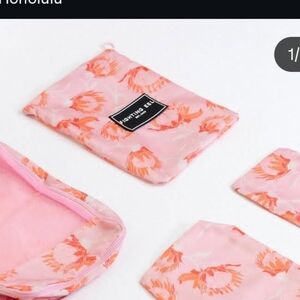 Fighting Eel Packing Cube Set 4 Pieces New